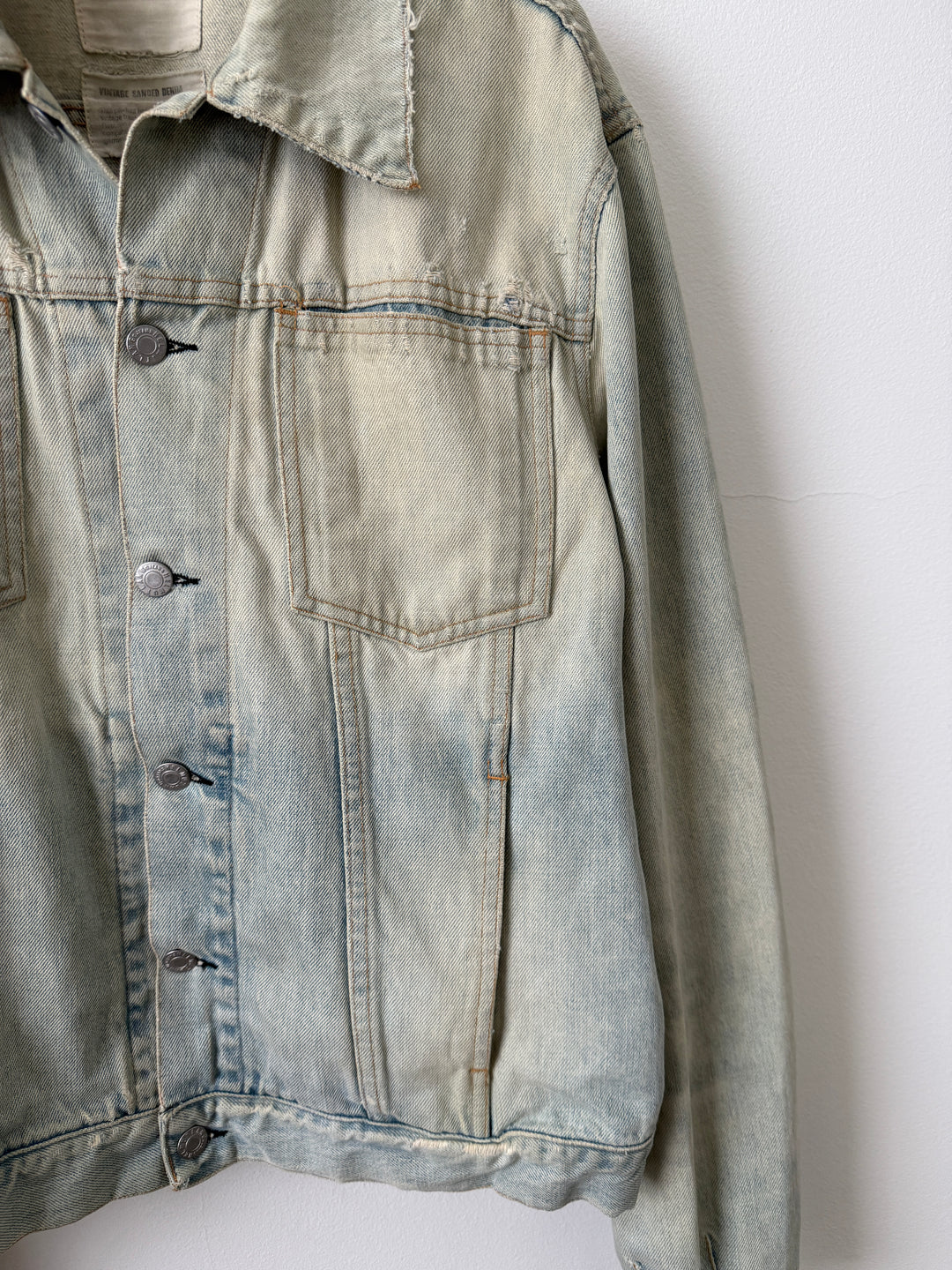 1998 Vintage Sanded Denim Jacket