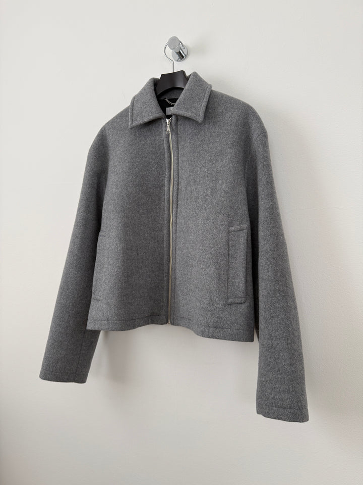 Brushed Wool Lexington Full Zip Jacket
