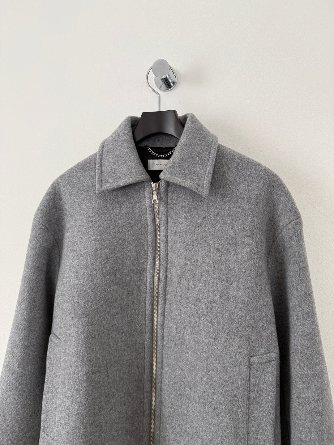 Brushed Wool Lexington Full Zip Jacket