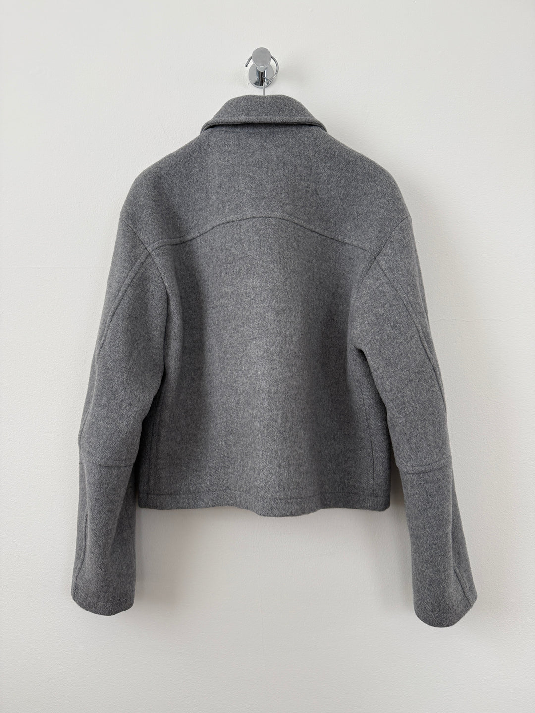 Brushed Wool Lexington Full Zip Jacket