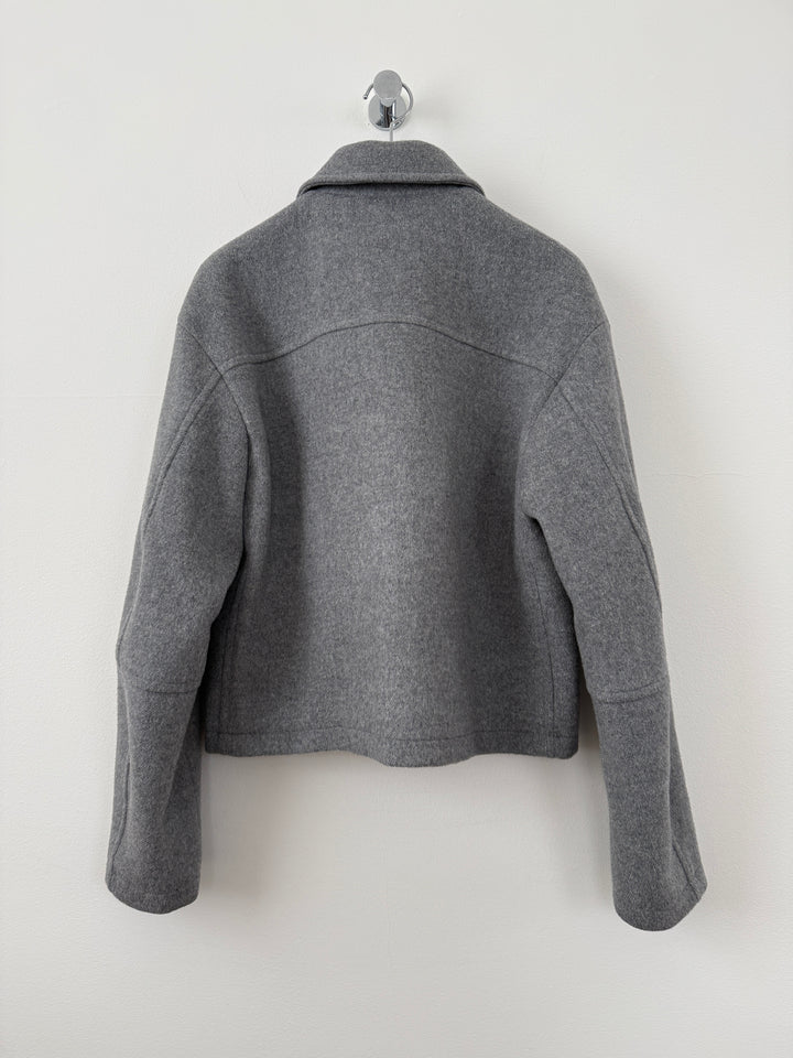 Brushed Wool Lexington Full Zip Jacket