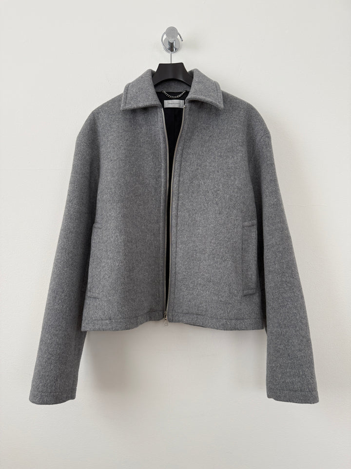 Brushed Wool Lexington Full Zip Jacket