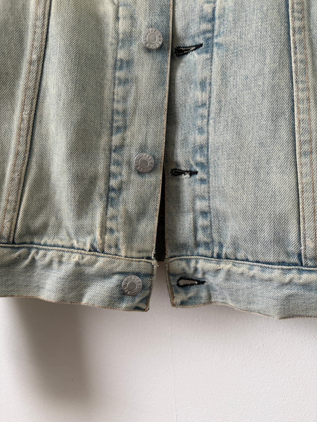 1998 Vintage Sanded Denim Jacket