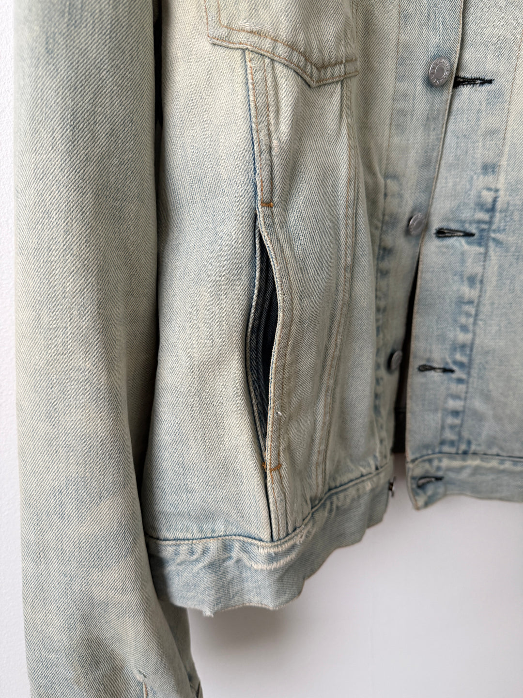 1998 Vintage Sanded Denim Jacket