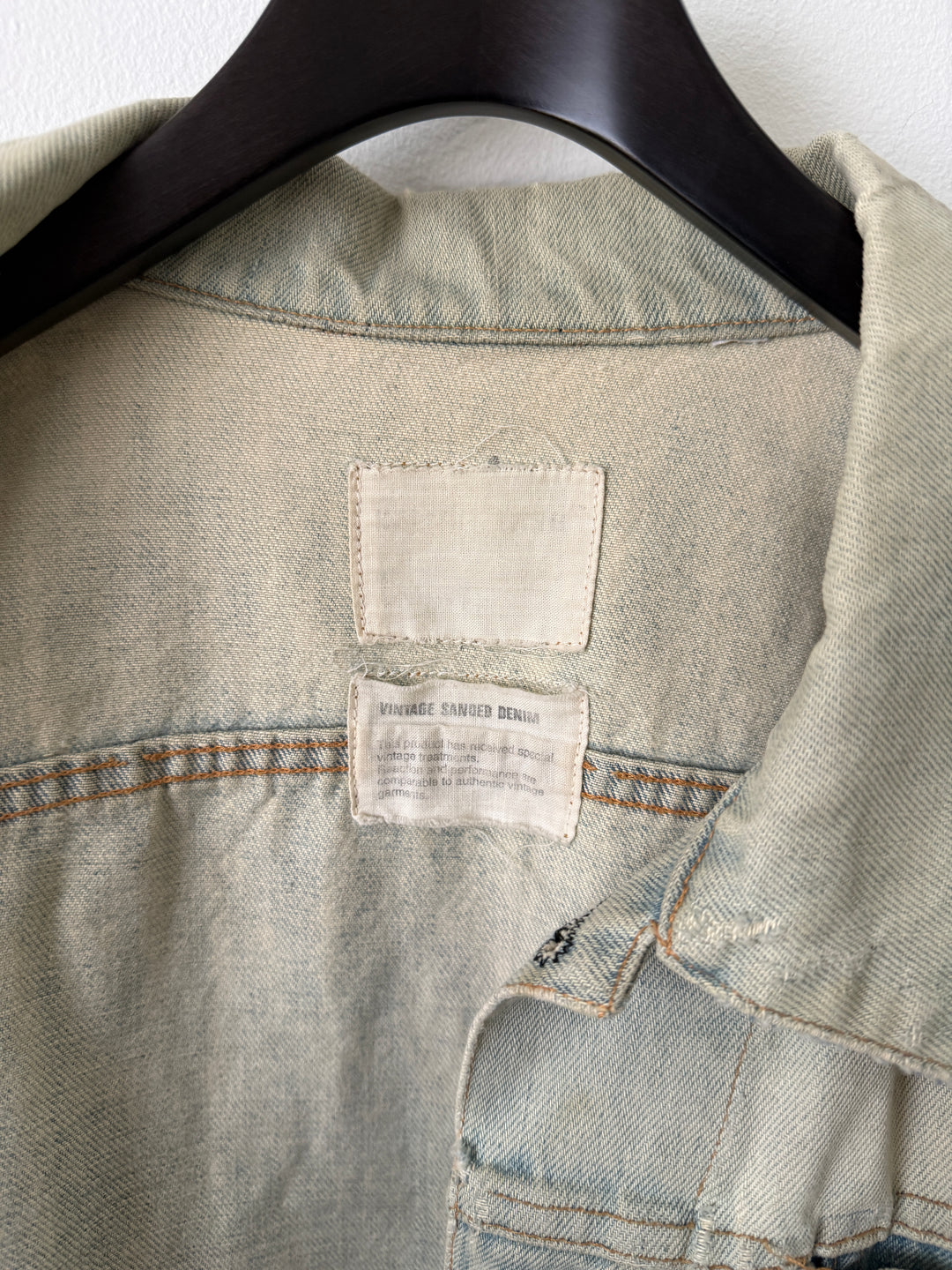 1998 Vintage Sanded Denim Jacket