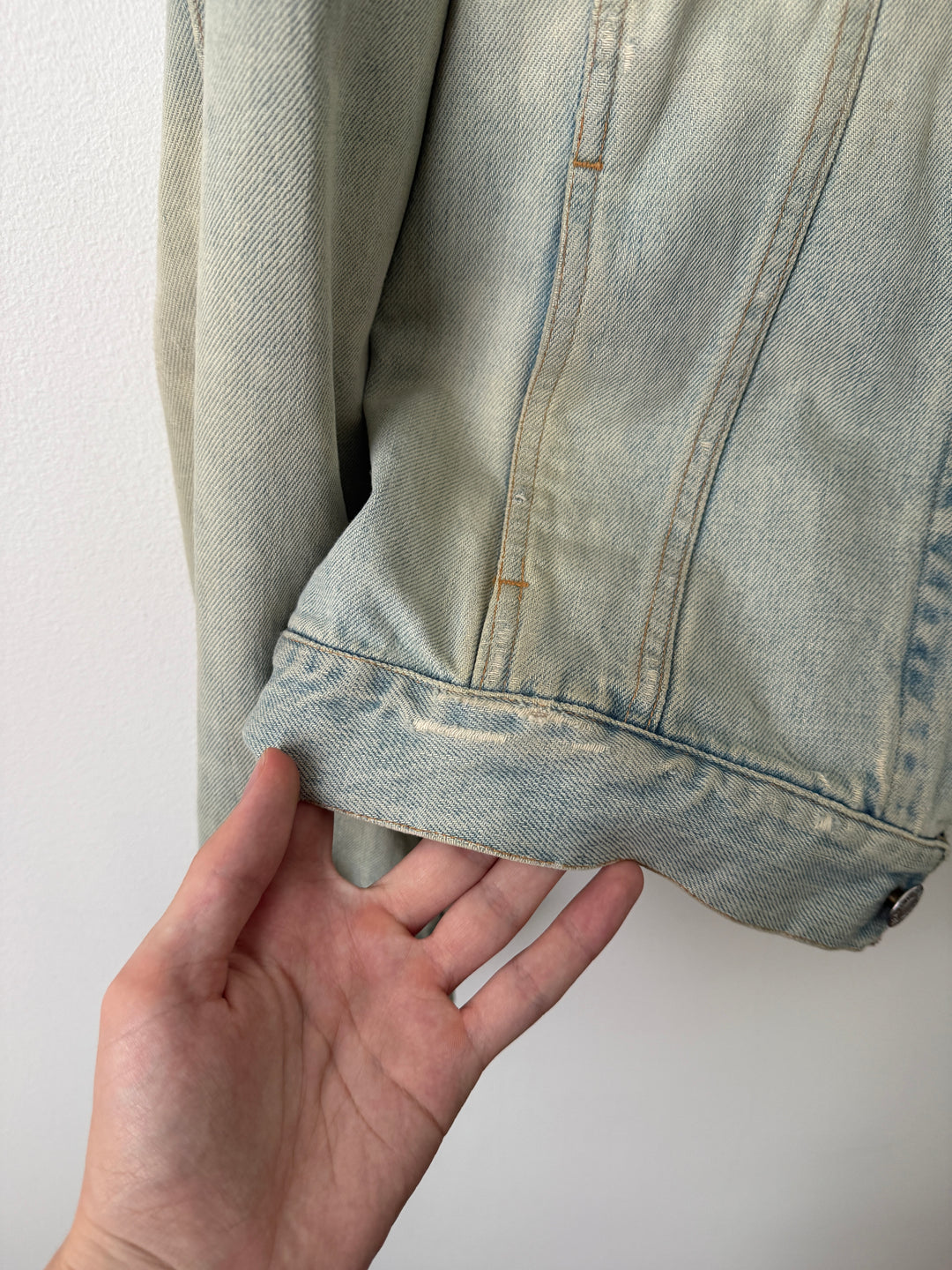 1998 Vintage Sanded Denim Jacket