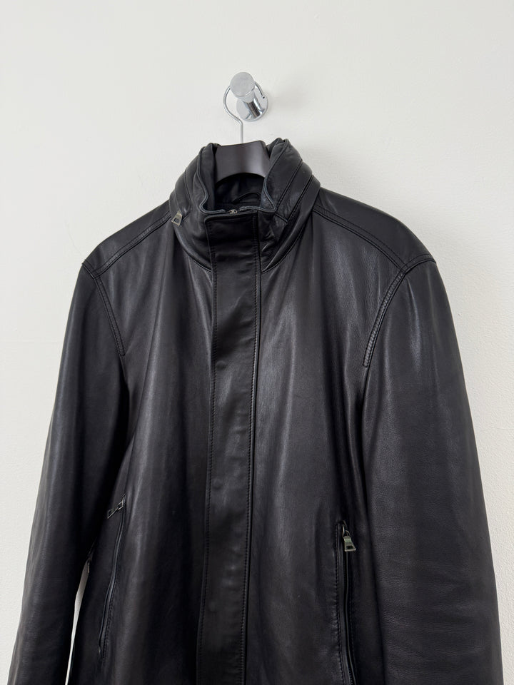 2000s Leather Moto Jacket