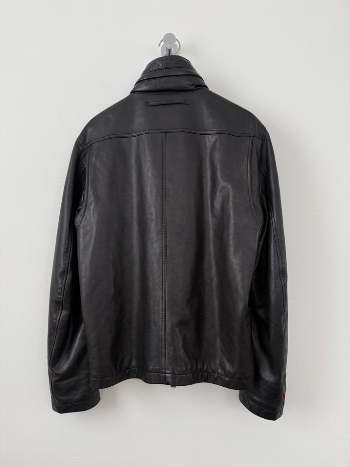 2000s Leather Moto Jacket