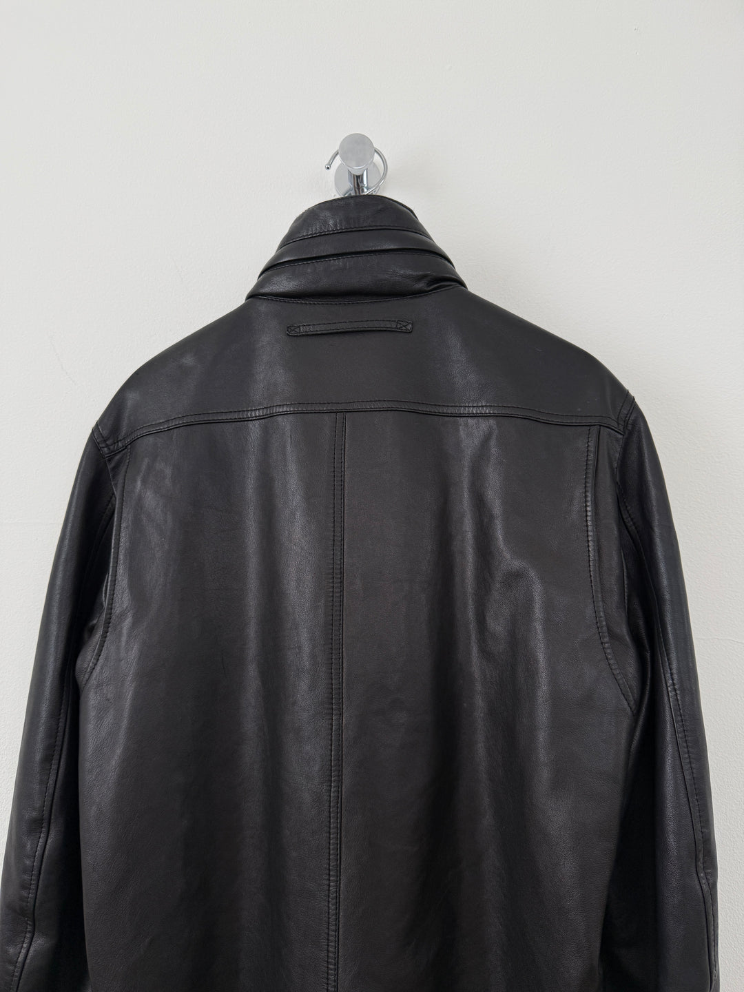 2000s Leather Moto Jacket