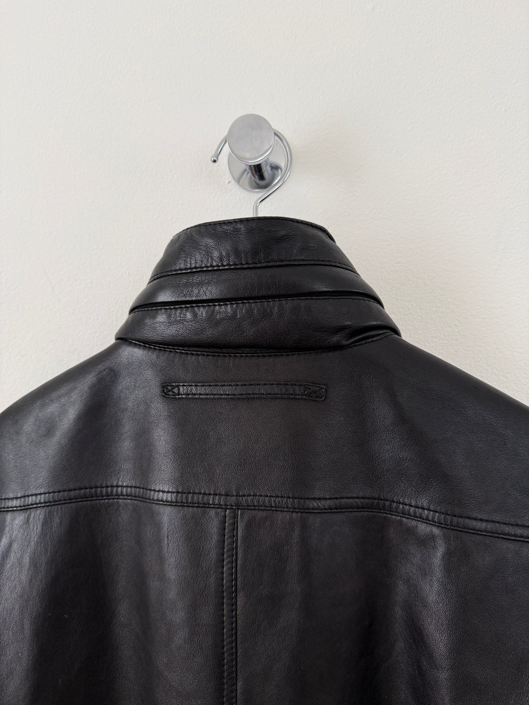 2000s Leather Moto Jacket