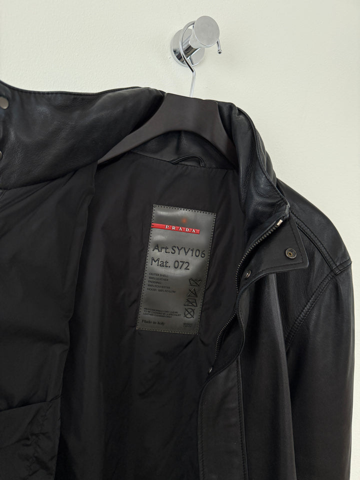 2000s Leather Moto Jacket