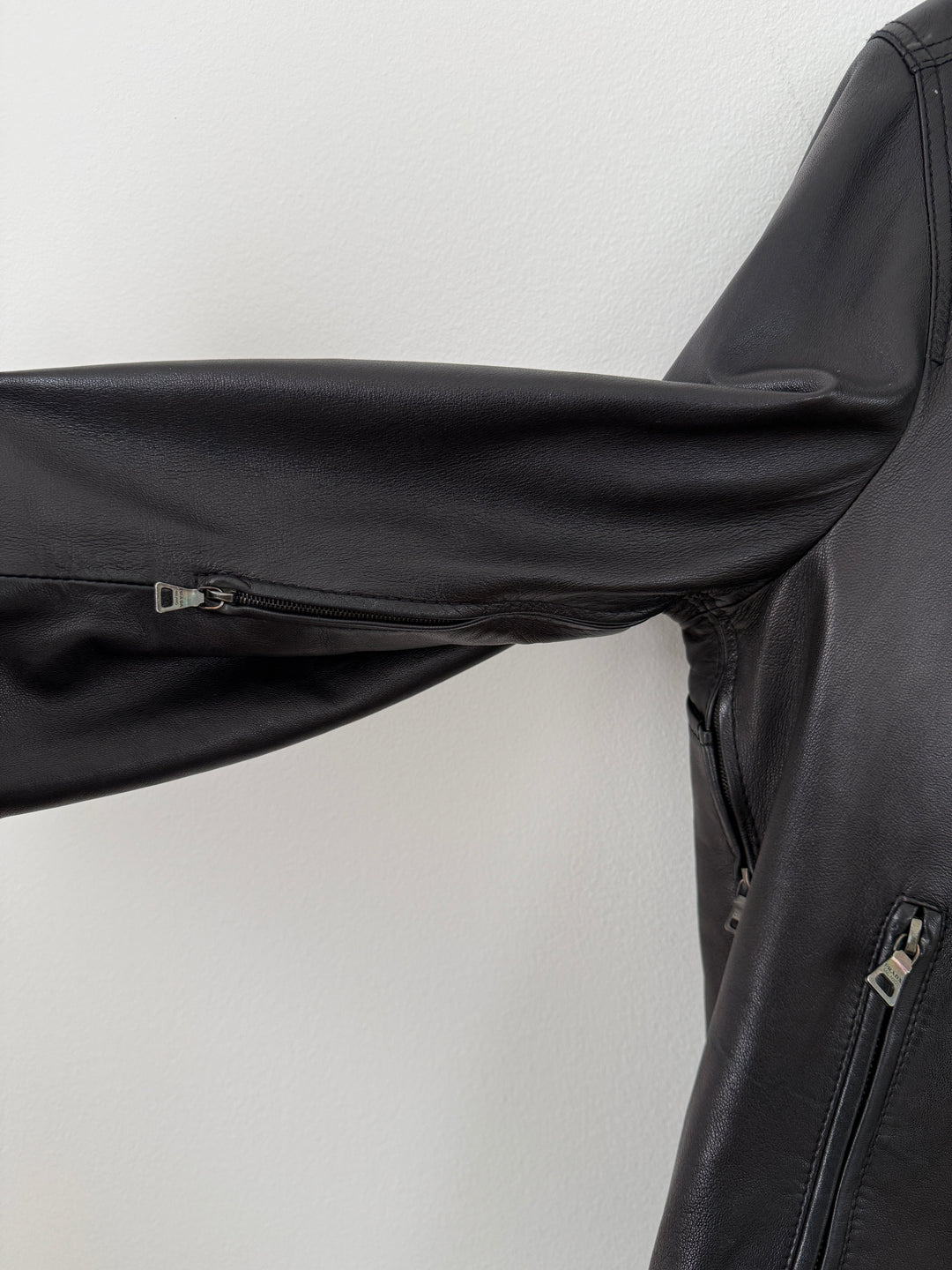 2000s Leather Moto Jacket