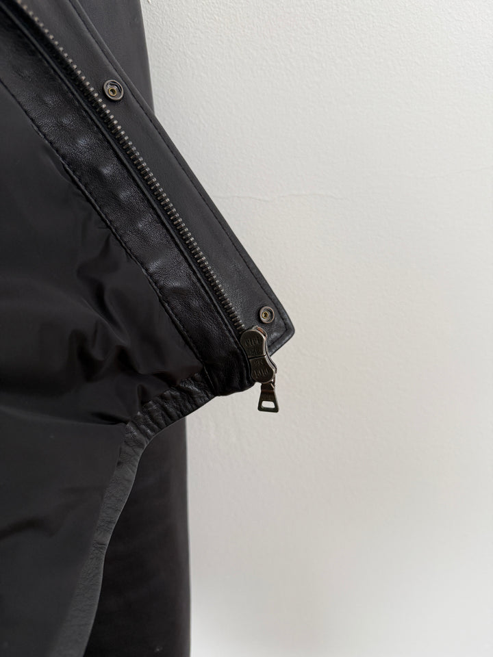 2000s Leather Moto Jacket