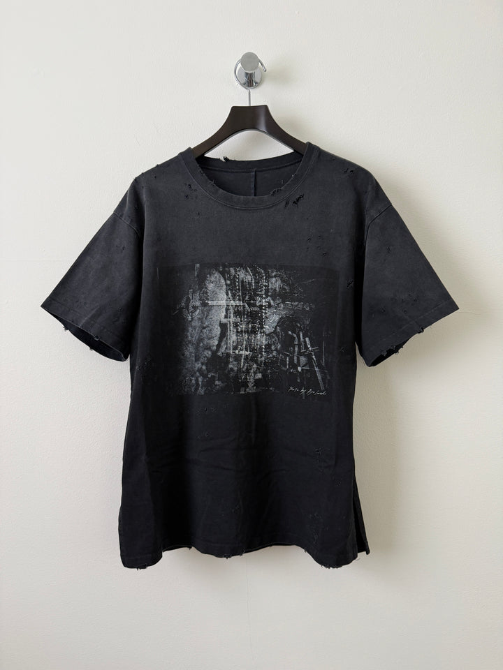 Resurrection Distressed Photo Print Tee