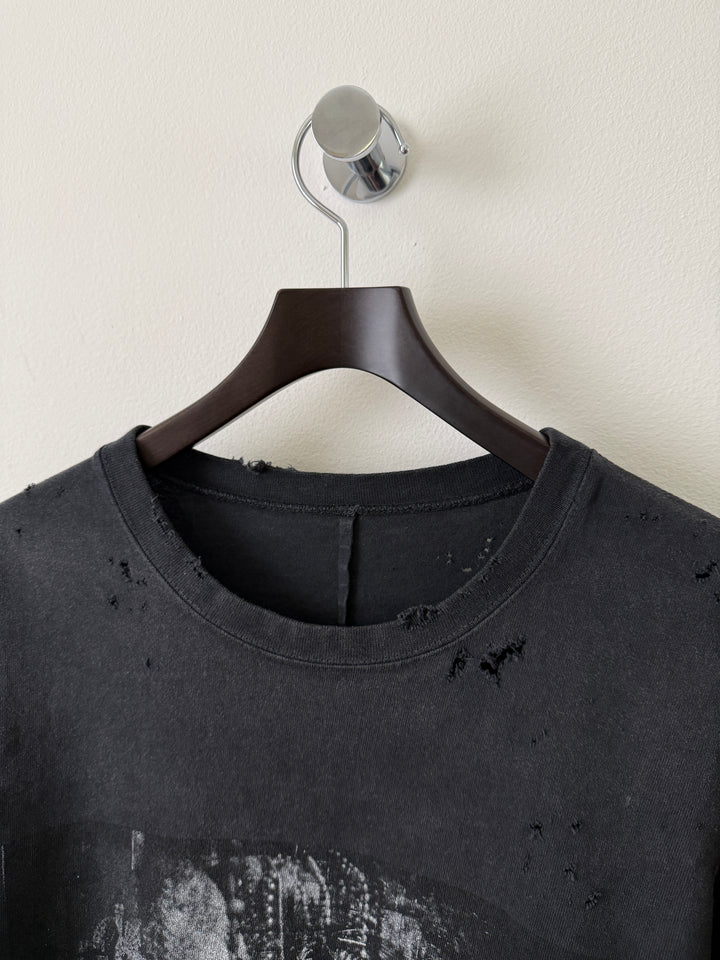Resurrection Distressed Photo Print Tee