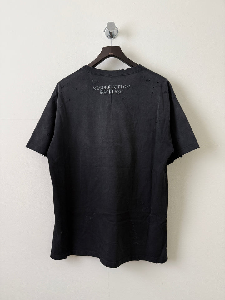 Resurrection Distressed Photo Print Tee