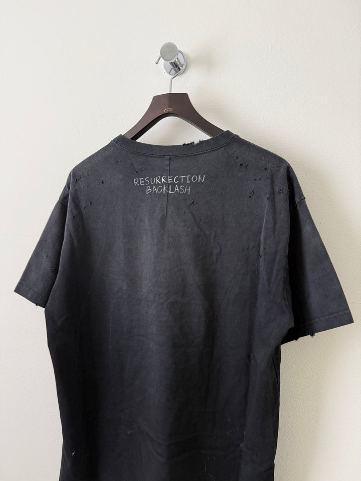 Resurrection Distressed Photo Print Tee