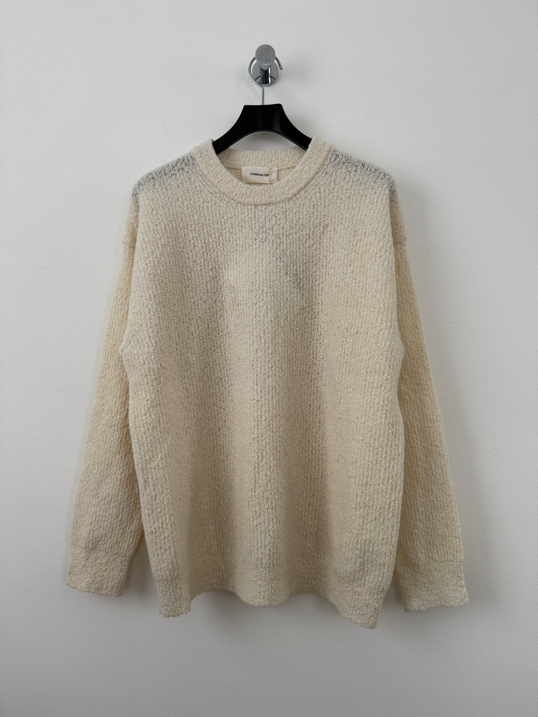 Ivory Boucle Sweater