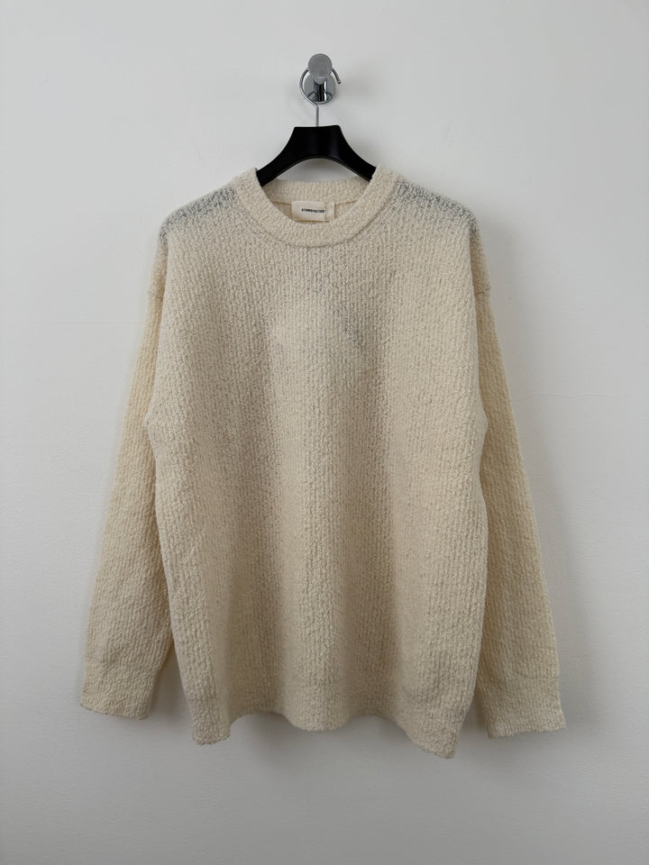 Ivory Boucle Sweater