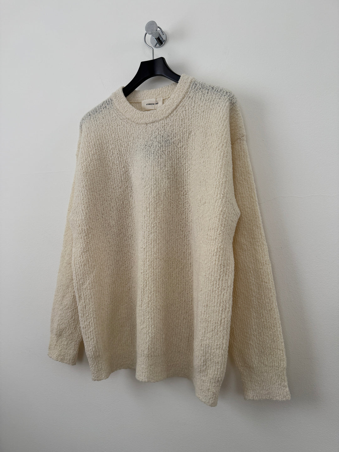 Ivory Boucle Sweater