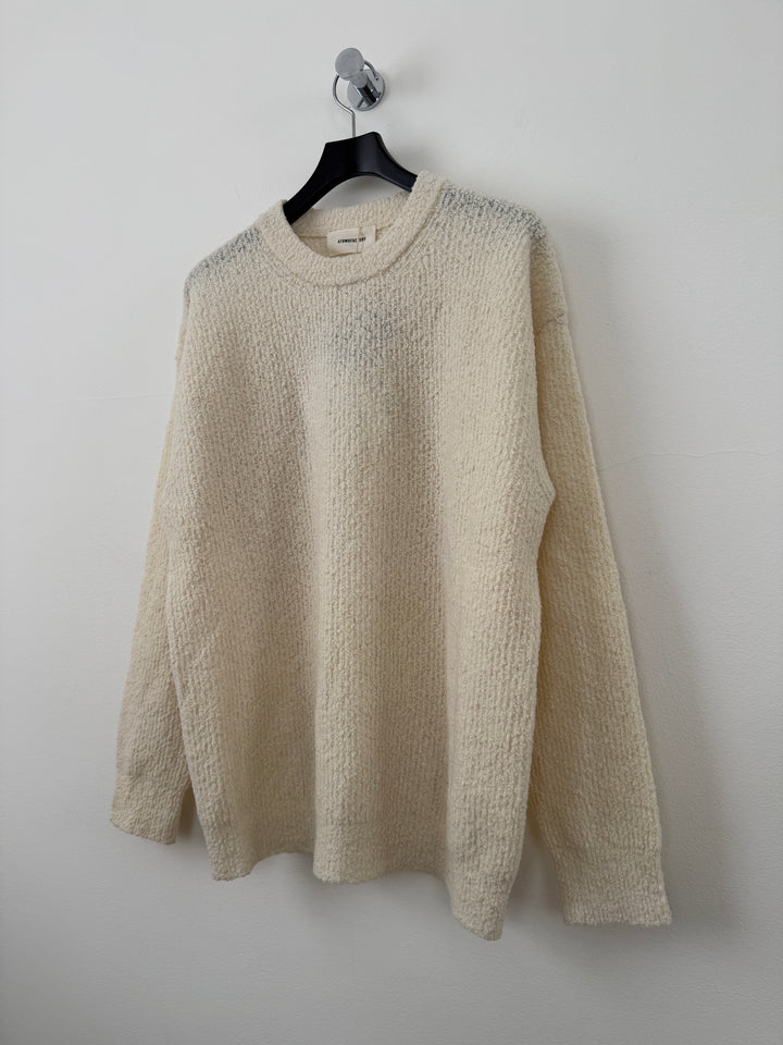 Ivory Boucle Sweater