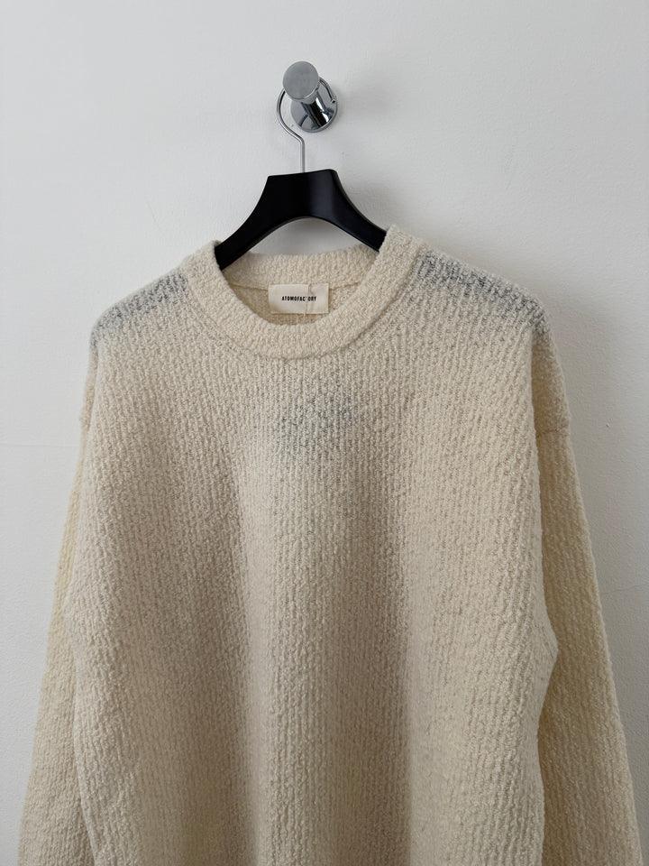 Ivory Boucle Sweater