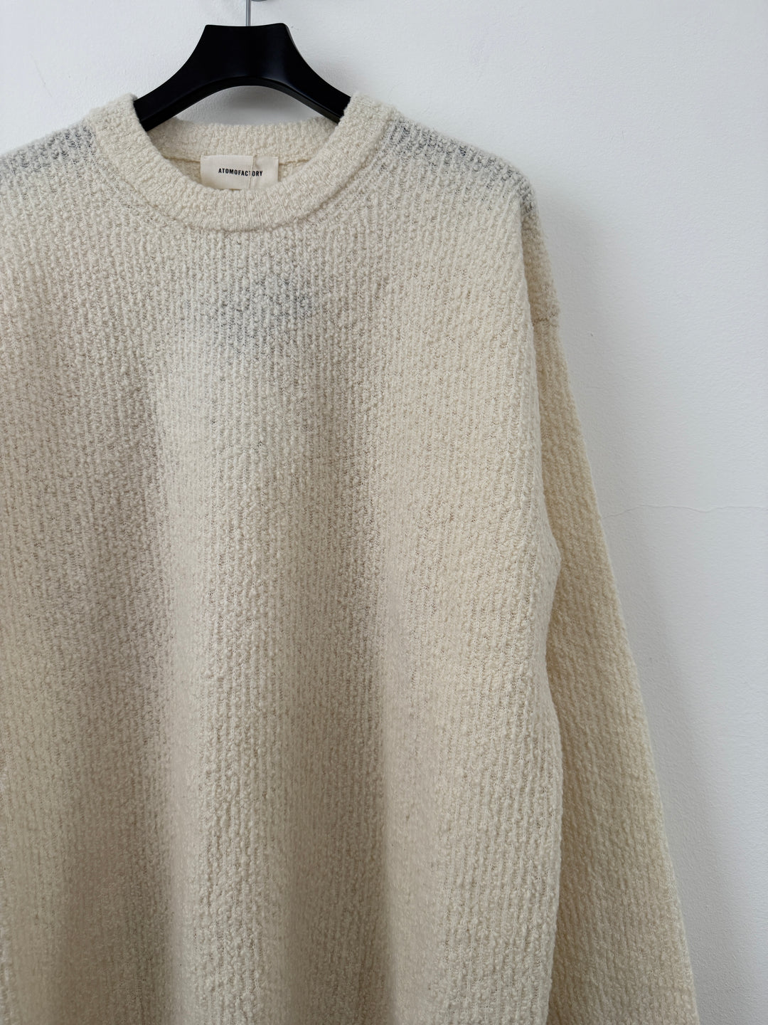 Ivory Boucle Sweater