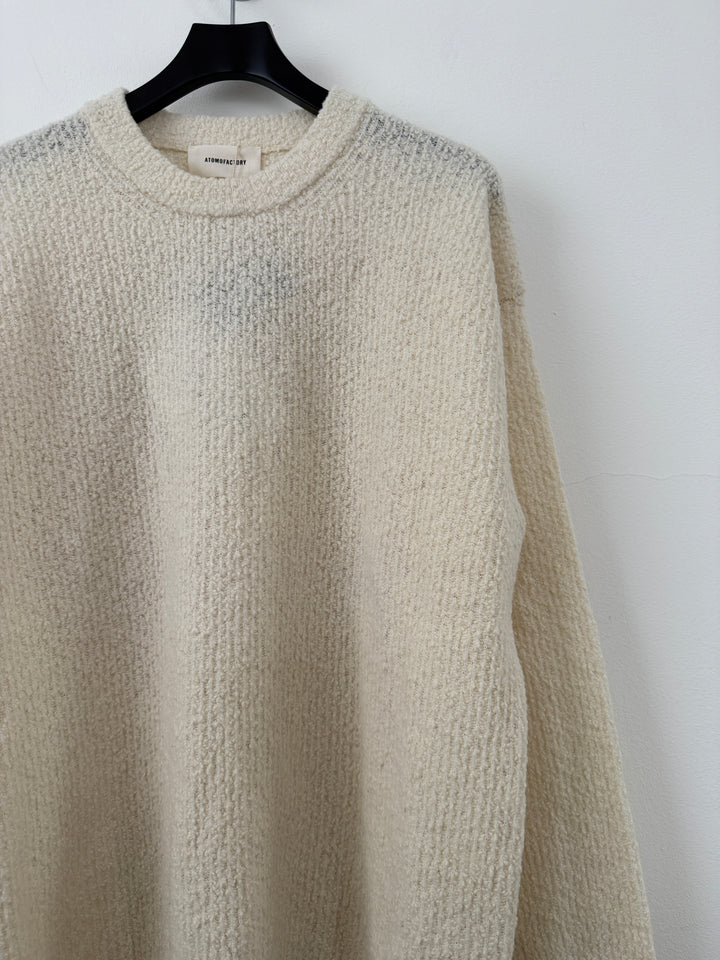 Ivory Boucle Sweater