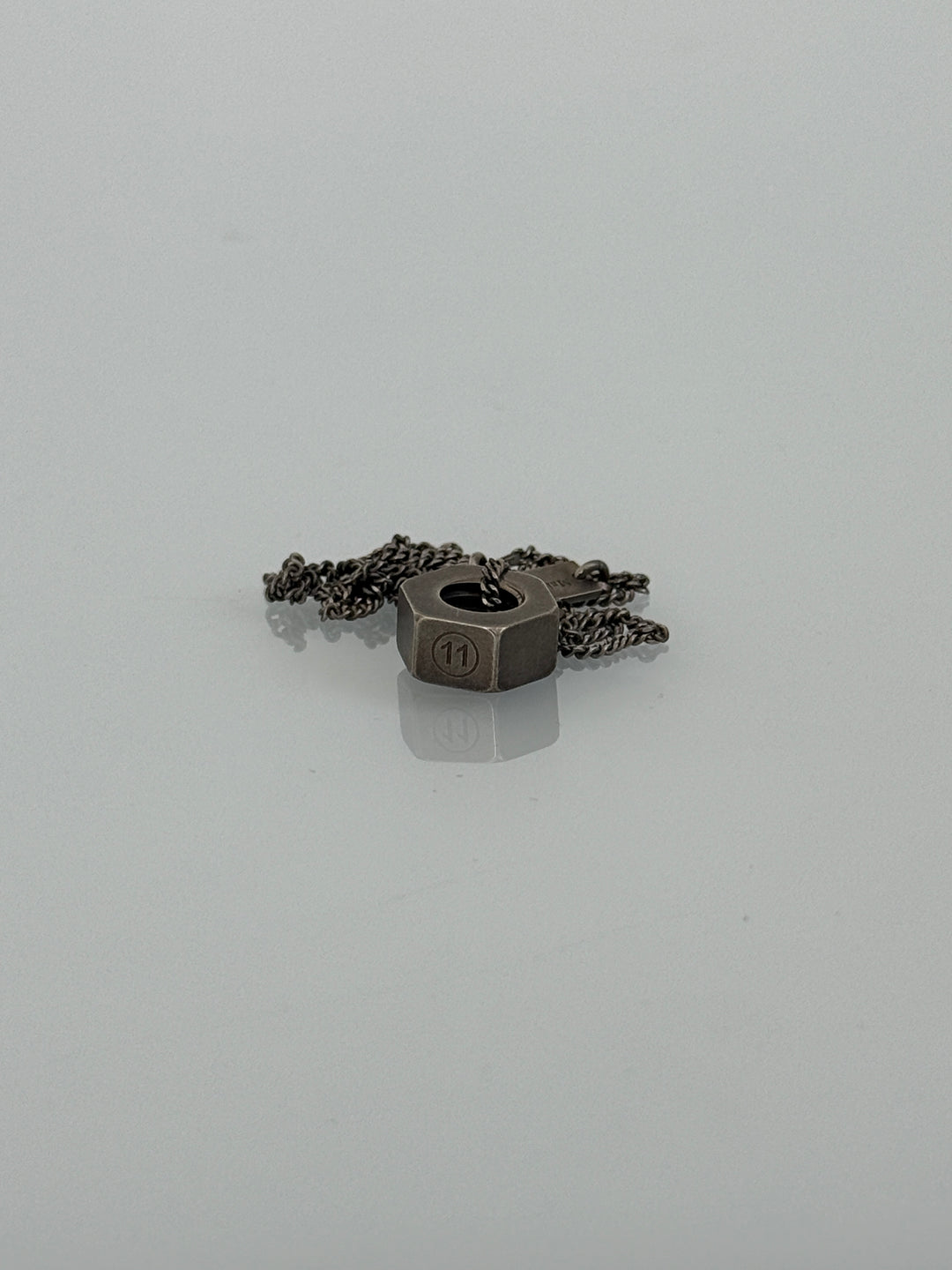 Silver Nut Necklace