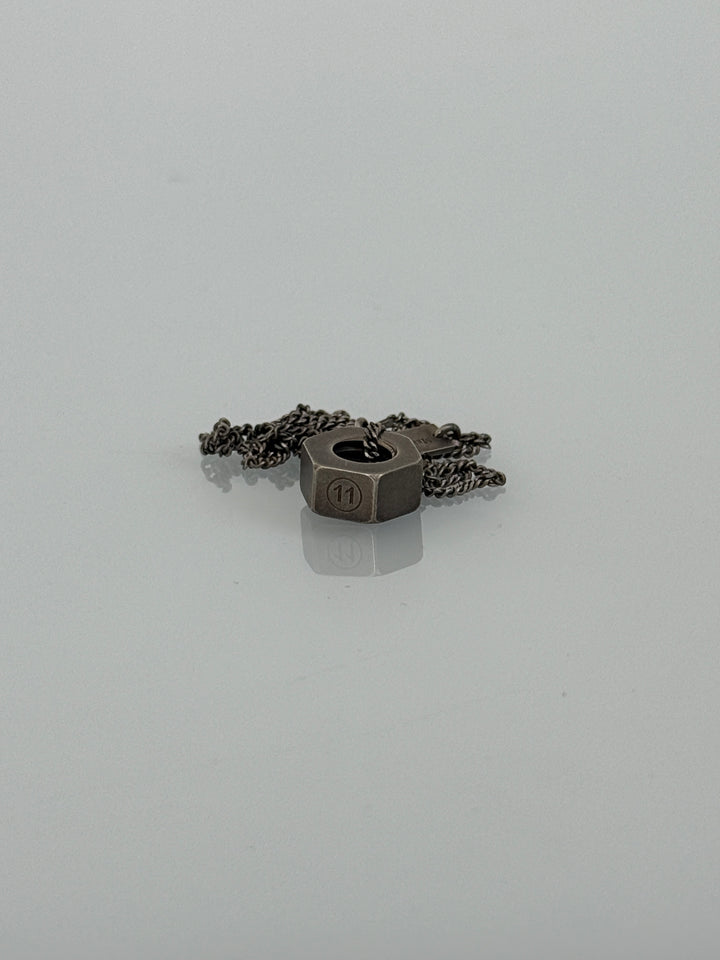 Silver Nut Necklace