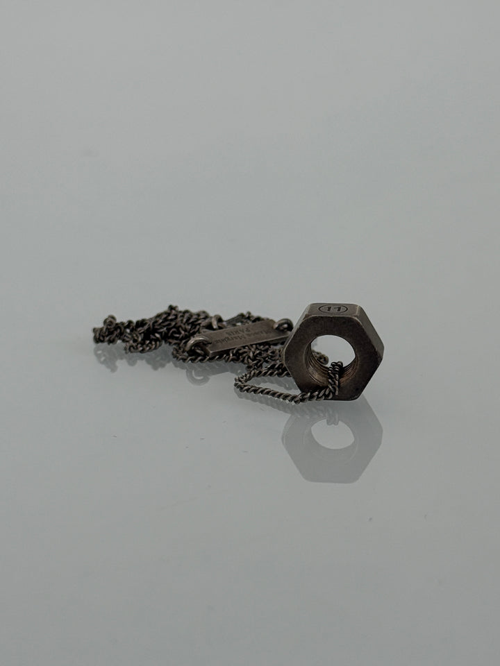 Silver Nut Necklace