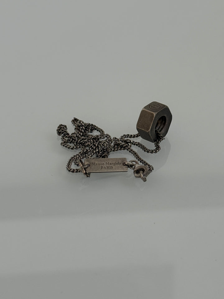 Silver Nut Necklace