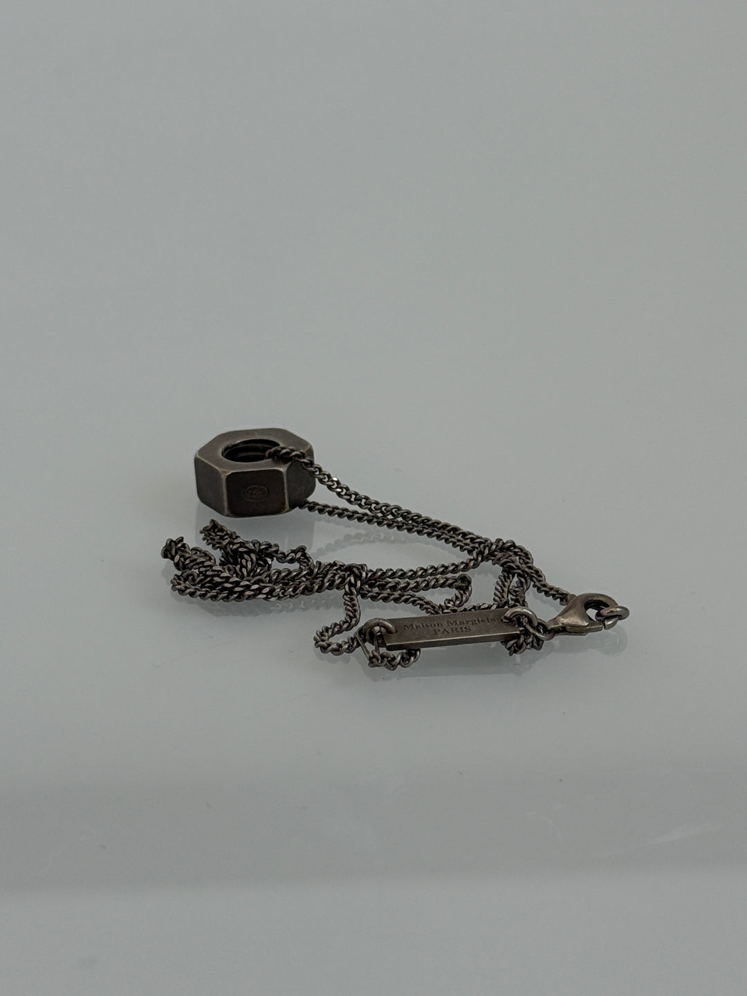 Silver Nut Necklace