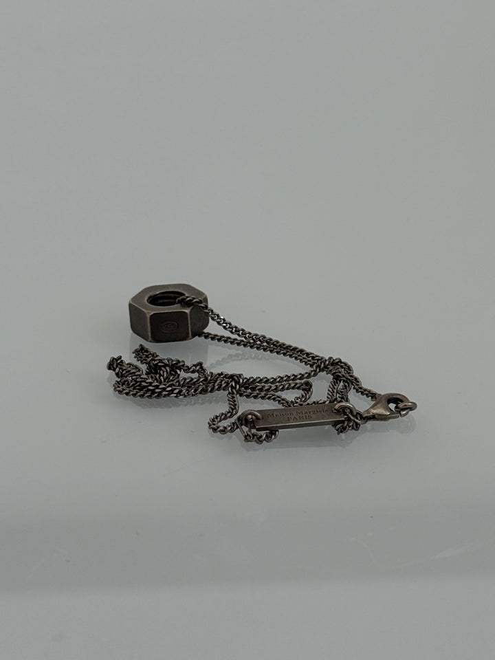 Silver Nut Necklace