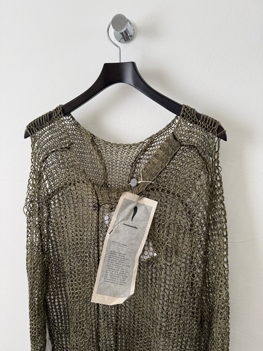 Distressed Loose Gauge Sweater