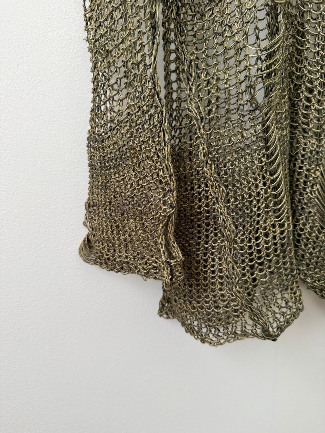 Distressed Loose Gauge Sweater