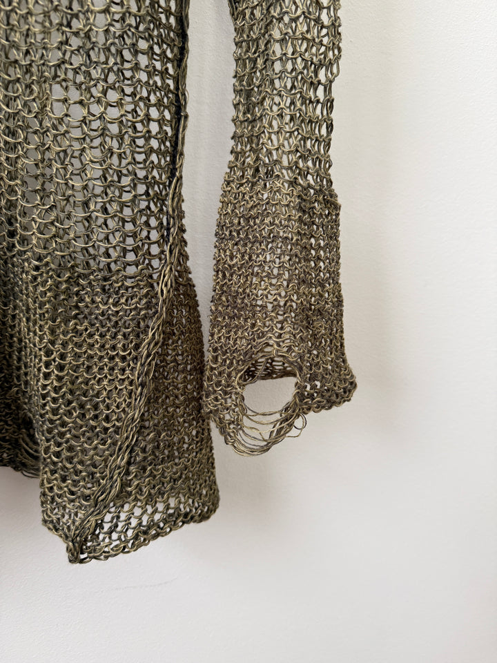 Distressed Loose Gauge Sweater