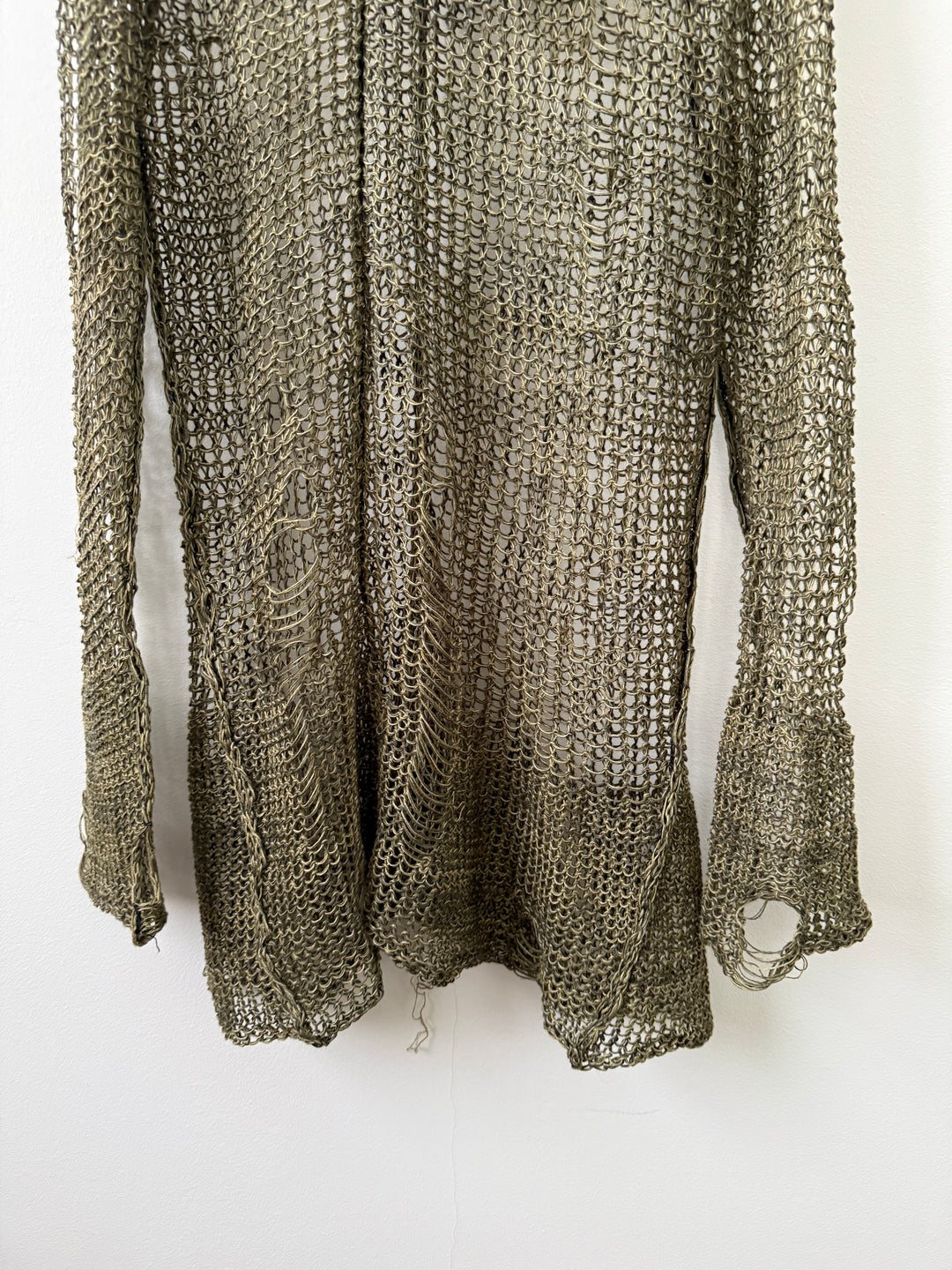 Distressed Loose Gauge Sweater