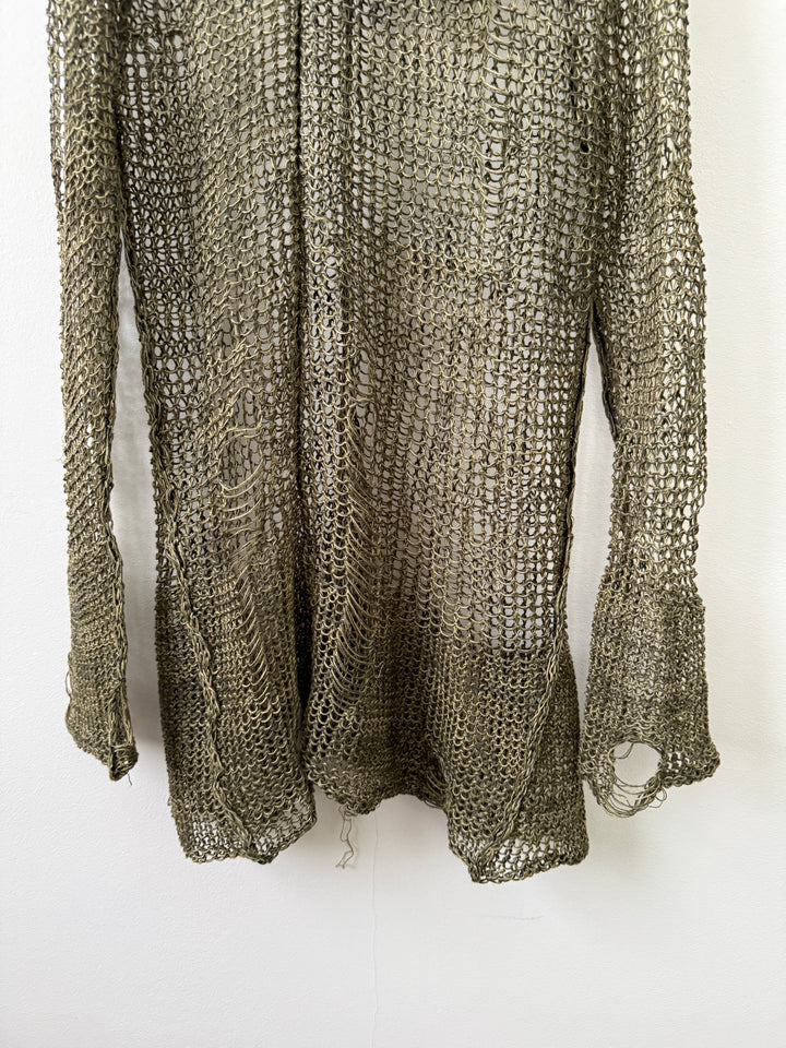Distressed Loose Gauge Sweater