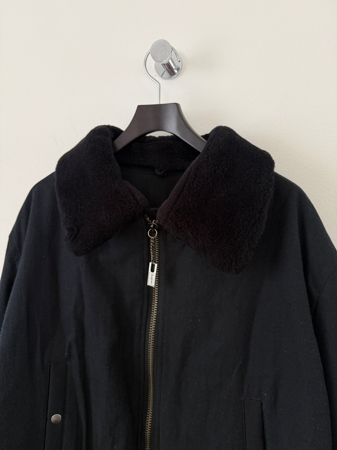FW24 Pour Homme Lady Print Wool Blouson Jacket