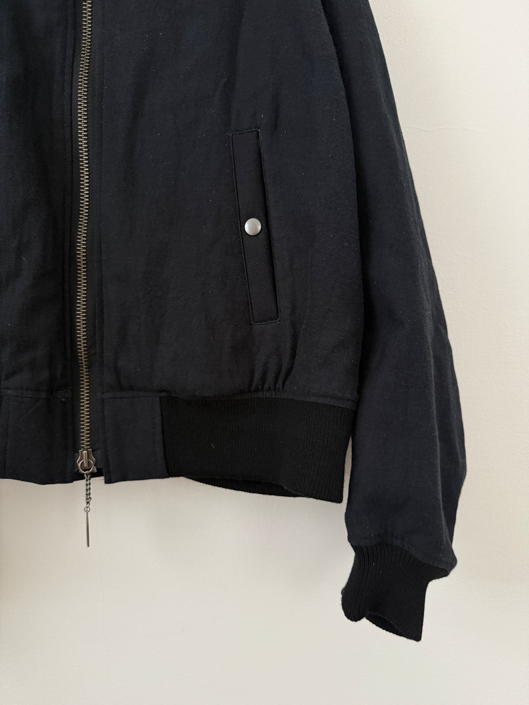 FW24 Pour Homme Lady Print Wool Blouson Jacket