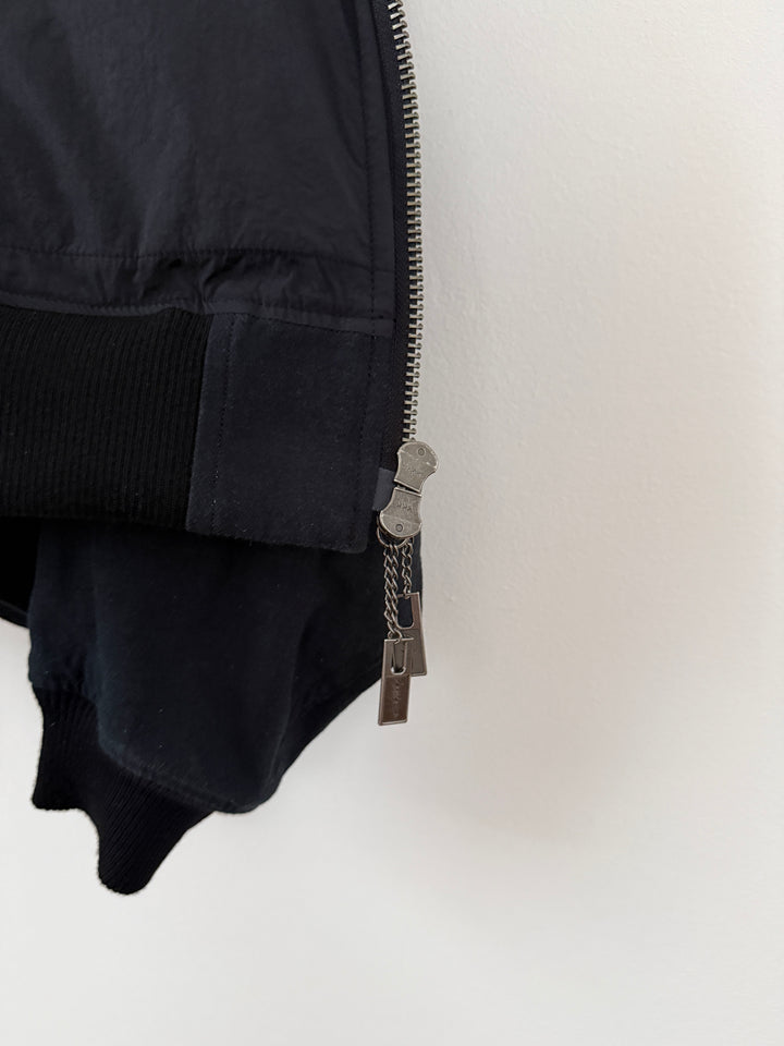 FW24 Pour Homme Lady Print Wool Blouson Jacket