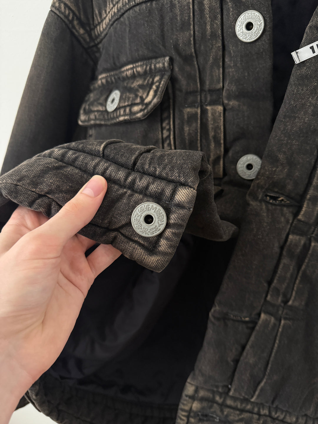 Padded Denim Jacket
