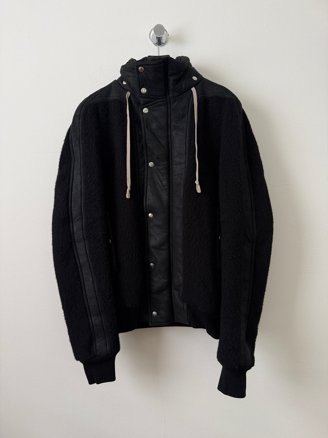FW19 "Larry" Dustulator Wool Hooded Jacket