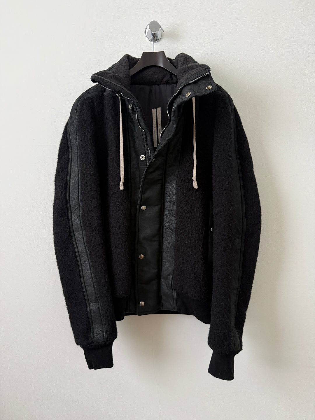 FW19 "Larry" Dustulator Wool Hooded Jacket