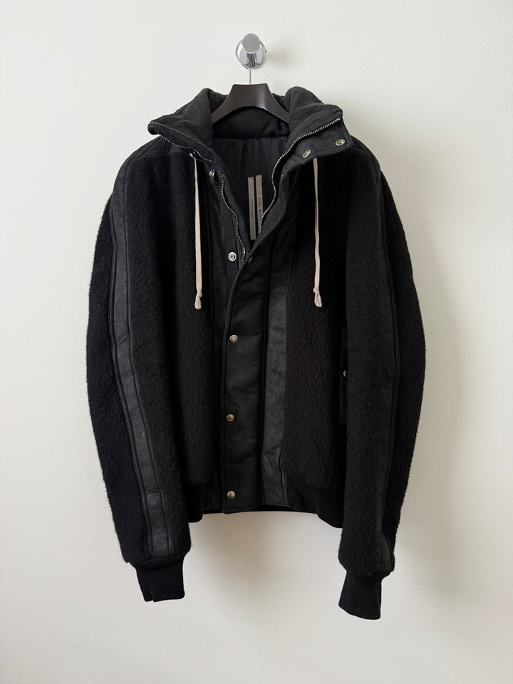 FW19 "Larry" Dustulator Wool Hooded Jacket
