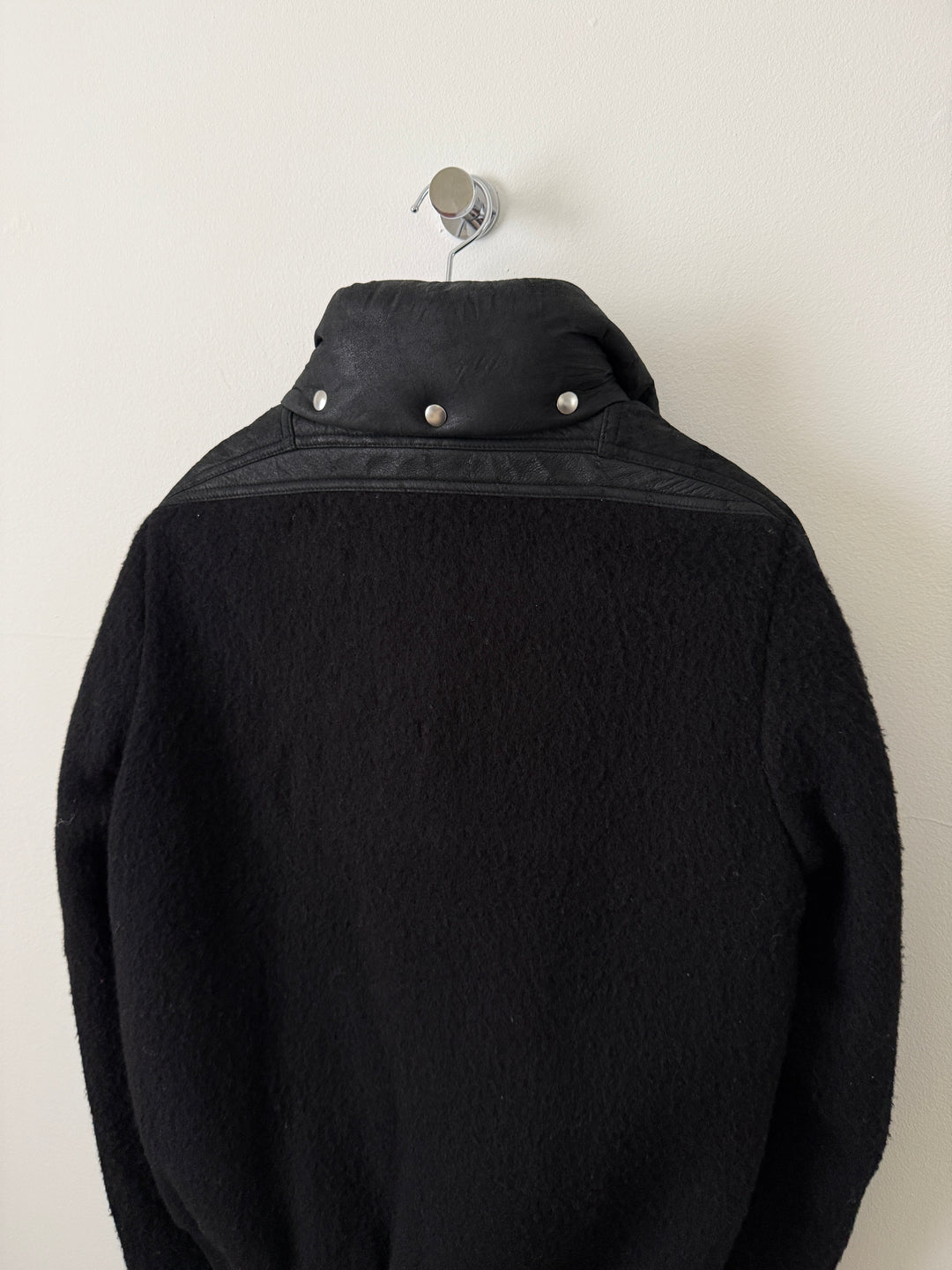 FW19 "Larry" Dustulator Wool Hooded Jacket
