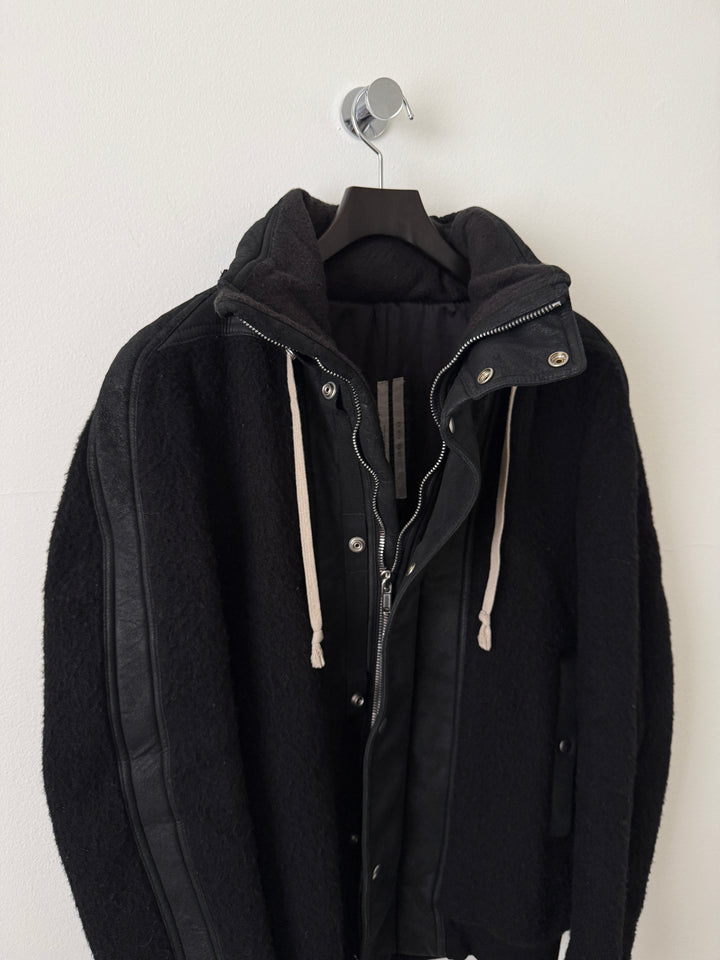 FW19 "Larry" Dustulator Wool Hooded Jacket