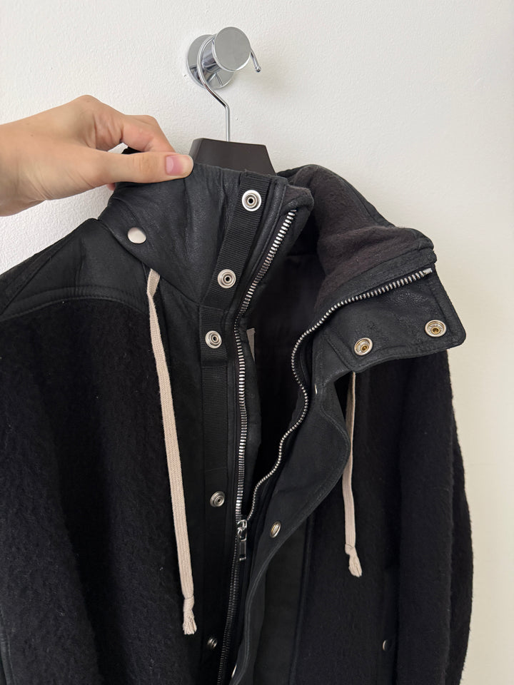 FW19 "Larry" Dustulator Wool Hooded Jacket