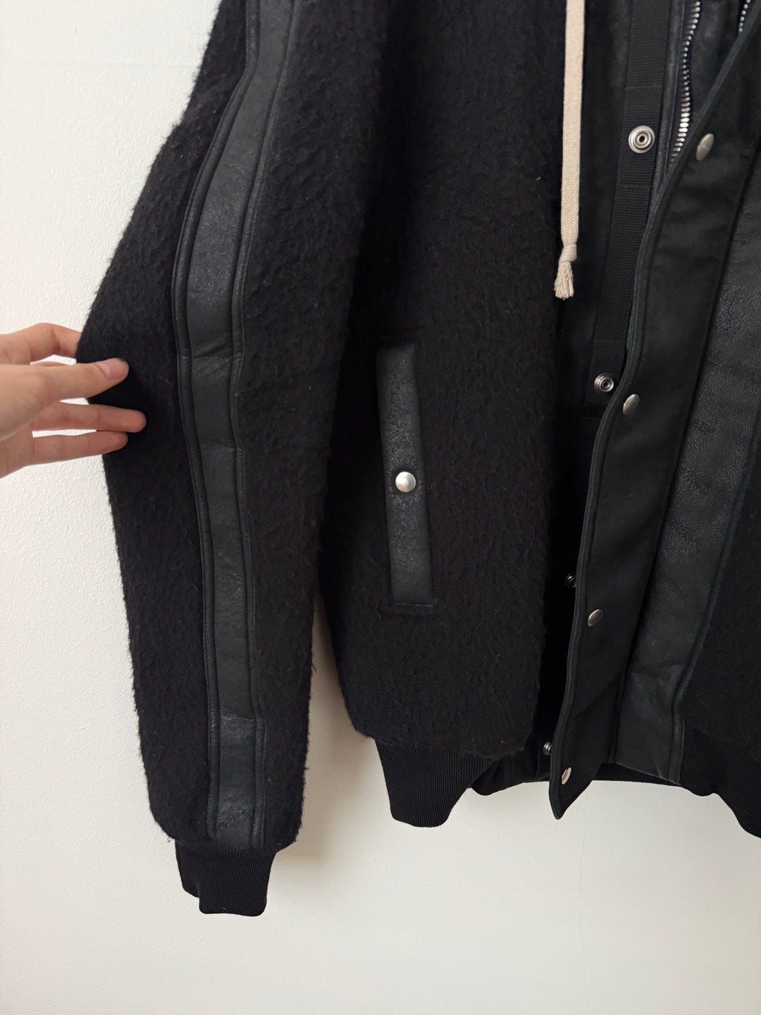 FW19 "Larry" Dustulator Wool Hooded Jacket
